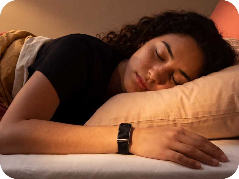 Sleeping with the HLTH Band on